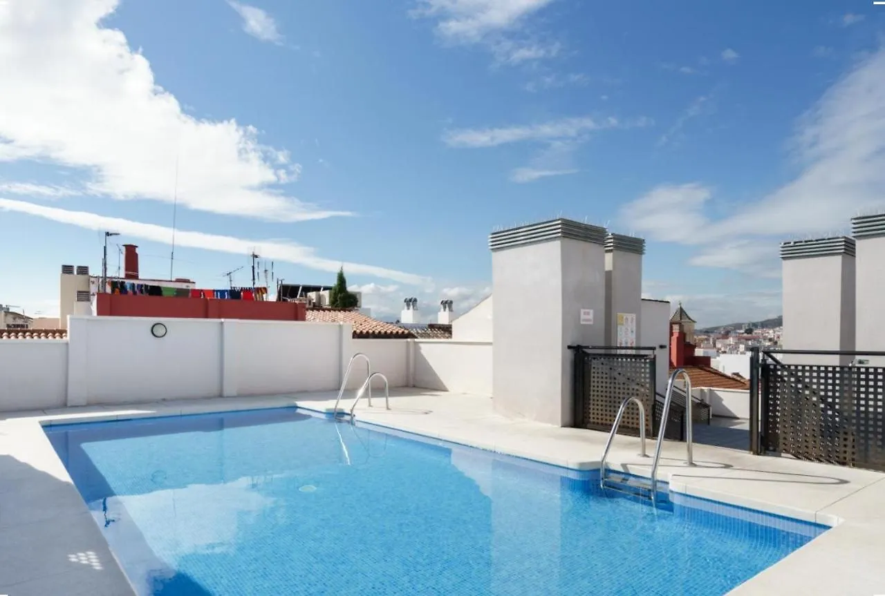 Family Apartment Patio&Swimming Pool In Center Malaga location